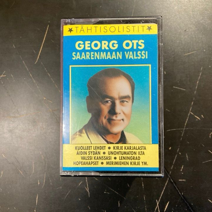 Georg Ots - Saarenmaan valssi C-kasetti (VG+/M-) -iskelmä-